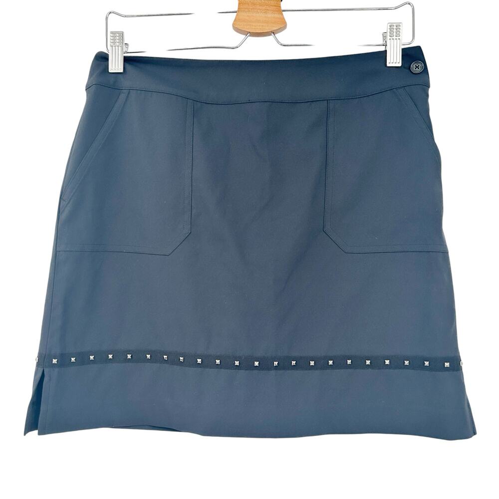 EP‎ New York Active Studded Embellished Built In Shorts Golf Skort Size 2 Navy